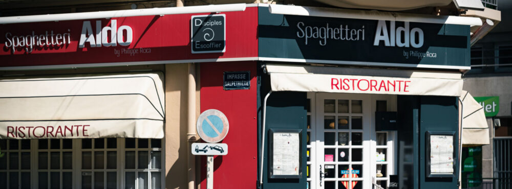 Spaghetteri Aldo et son cote pizza